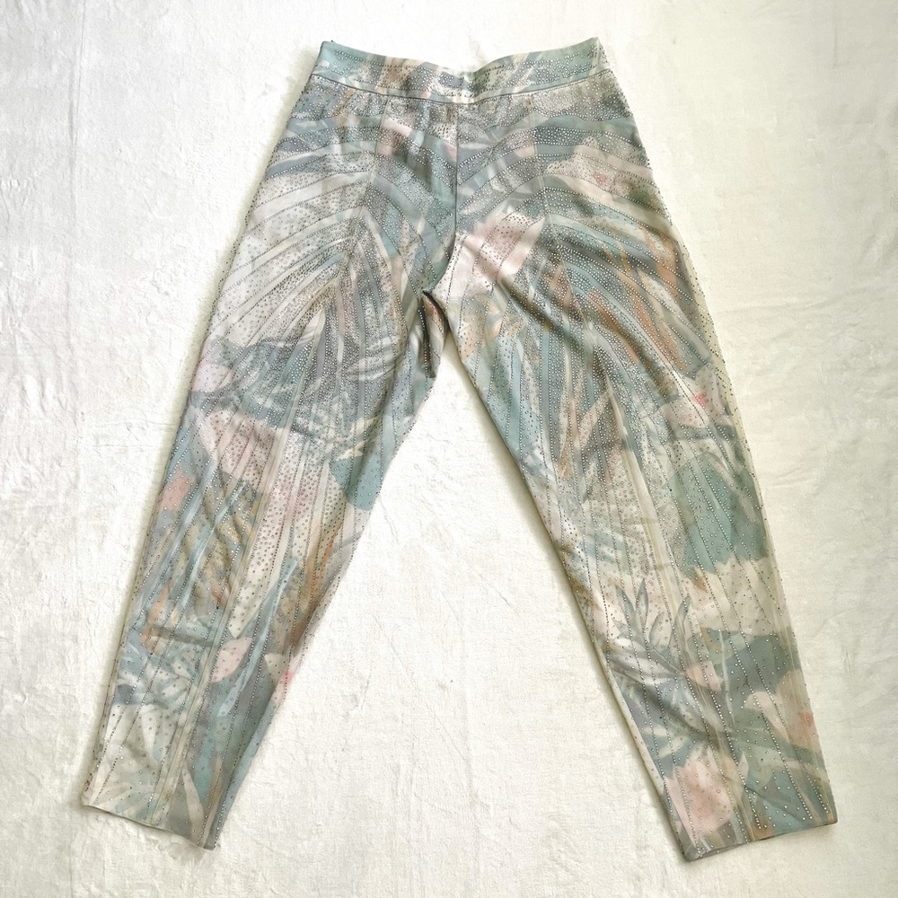 Emporio Armani Elite collection Swarovski Crystals Embellished Pant